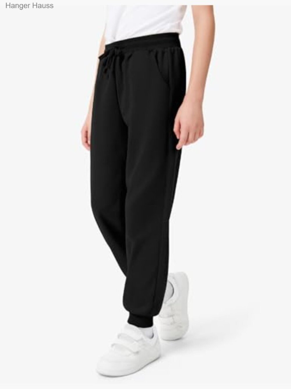 Boys Jogger Sweatpants with Pockets Drawstring Elastic Waist 5-14Y - Picture 4 of 7